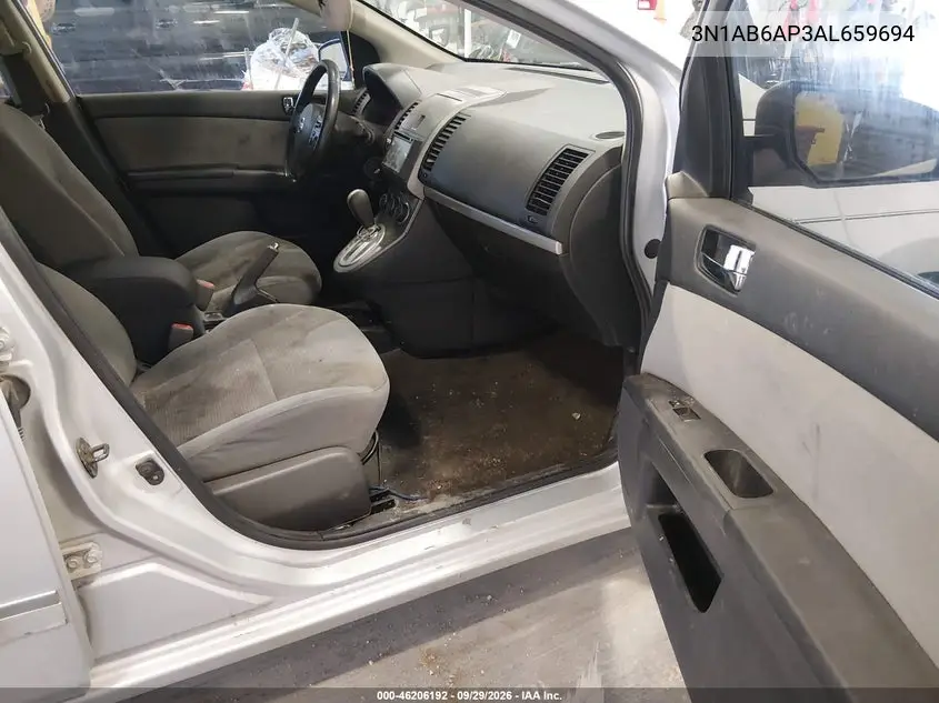 2010 NISSAN SENTRA VIN 3N1AB6AP3AL659694 — фото 5