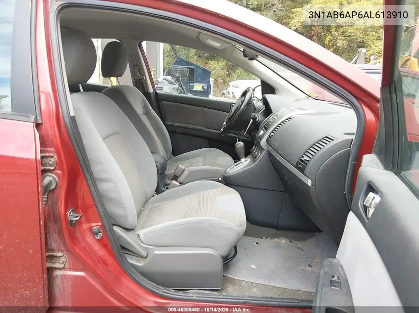2010 NISSAN SENTRA VIN 3N1AB6AP6AL613910 — фото 5