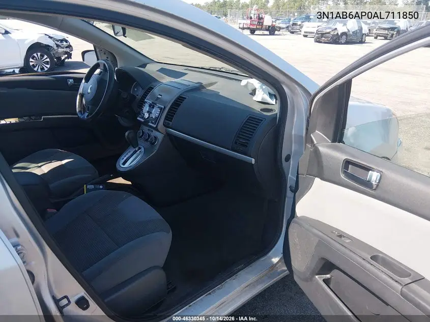 2010 NISSAN SENTRA VIN 3N1AB6AP0AL711850 — фото 5