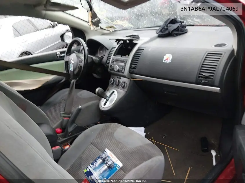 2010 NISSAN SENTRA VIN 3N1AB6AP9AL704069 — фото 5