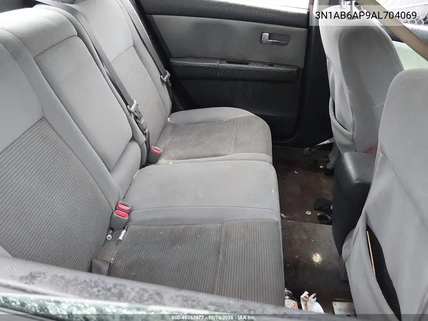 2010 NISSAN SENTRA VIN 3N1AB6AP9AL704069 — фото 8