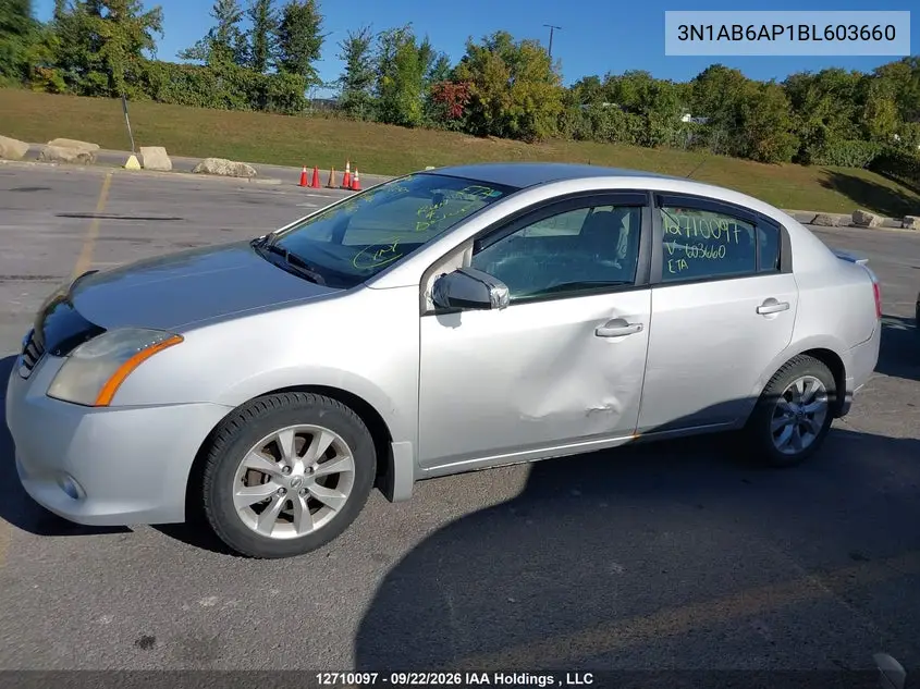 2011 NISSAN SENTRA VIN 3N1AB6AP1BL603660 — фото 14