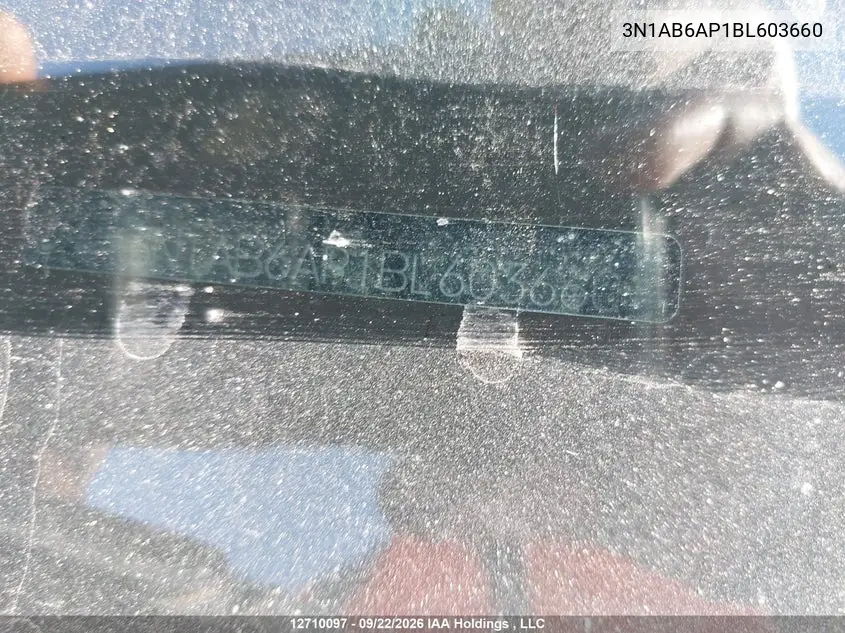 2011 NISSAN SENTRA VIN 3N1AB6AP1BL603660 — фото 19
