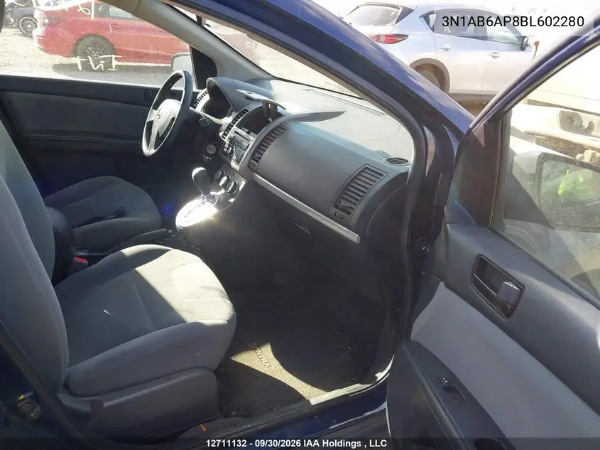 2011 NISSAN SENTRA VIN 3N1AB6AP8BL602280 — фото 5