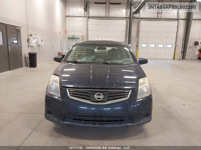 2011 NISSAN SENTRA VIN 3N1AB6AP8BL602280 — фото 6