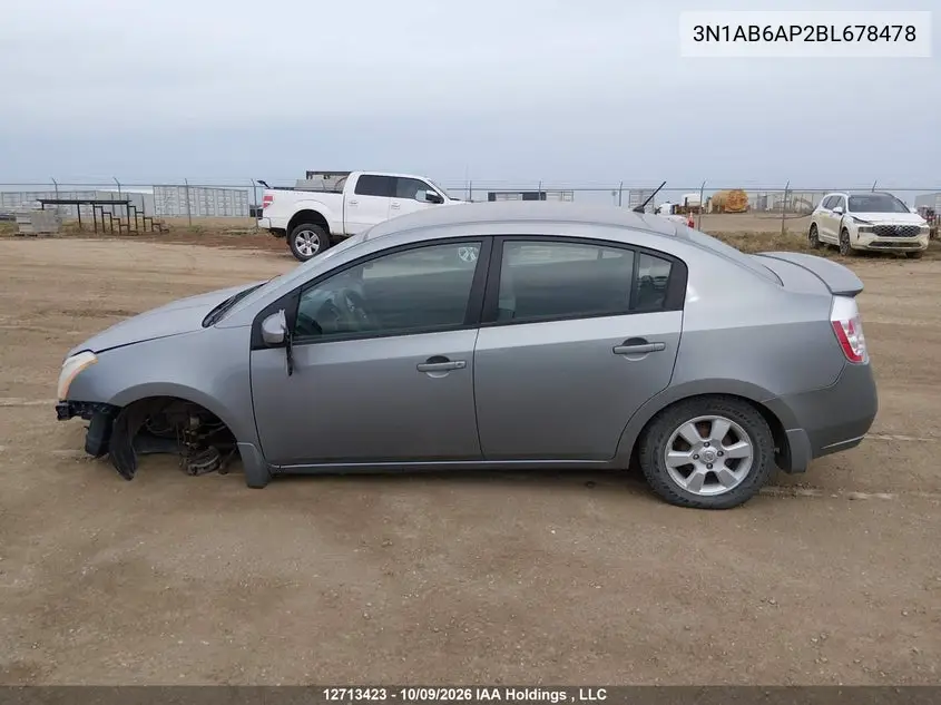 2011 NISSAN SENTRA VIN 3N1AB6AP2BL678478 — фото 15