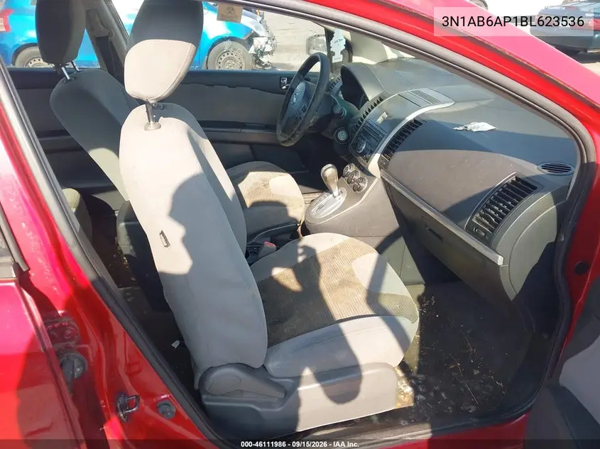 2011 NISSAN SENTRA VIN 3N1AB6AP1BL623536 — фото 5
