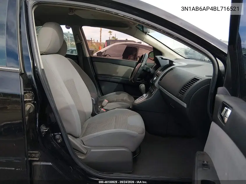 2011 NISSAN SENTRA VIN 3N1AB6AP4BL716521 — фото 5