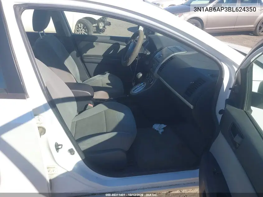 2011 NISSAN SENTRA VIN 3N1AB6AP3BL624350 — фото 5