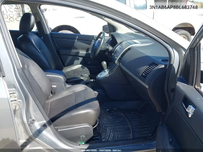 2011 NISSAN SENTRA VIN 3N1AB6AP8BL683748 — фото 5