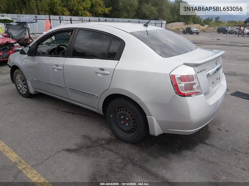 2011 NISSAN SENTRA VIN 3N1AB6AP5BL653056 — фото 3