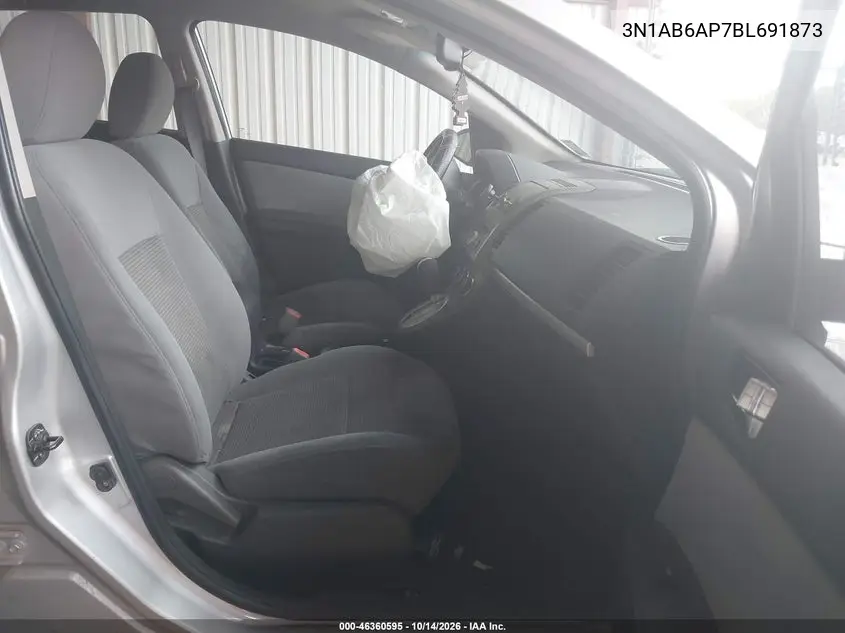 2011 NISSAN SENTRA VIN 3N1AB6AP7BL691873 — фото 5