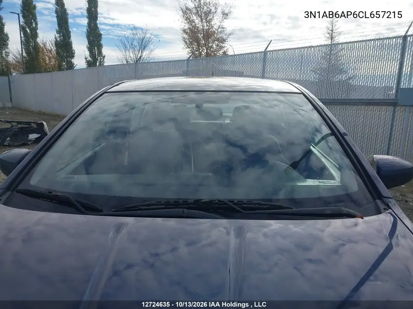2012 NISSAN SENTRA VIN 3N1AB6AP6CL657215 — фото 17