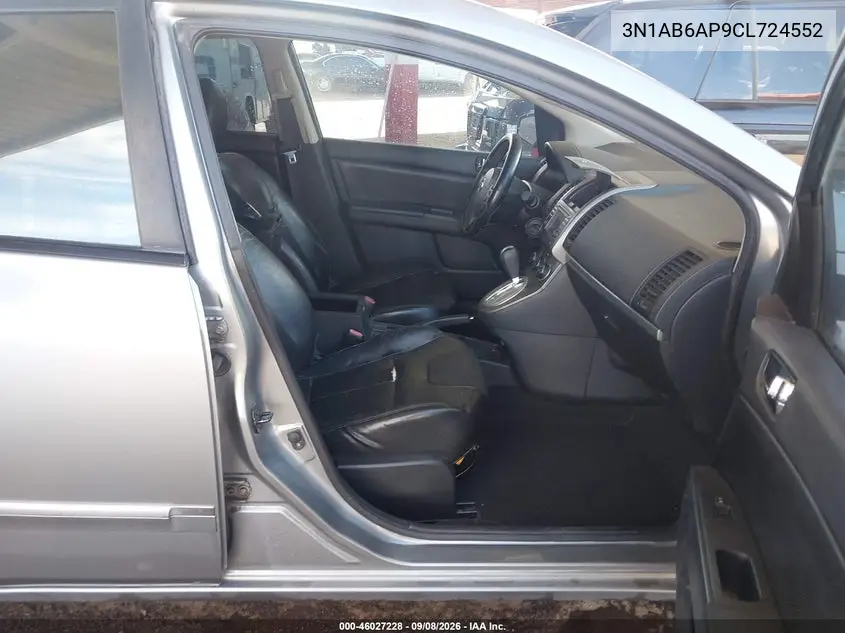 2012 NISSAN SENTRA VIN 3N1AB6AP9CL724552 — фото 5