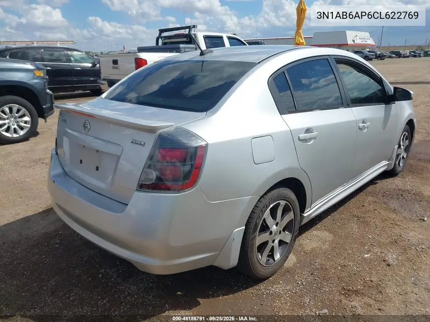 2012 NISSAN SENTRA VIN 3N1AB6AP6CL622769 — фото 4