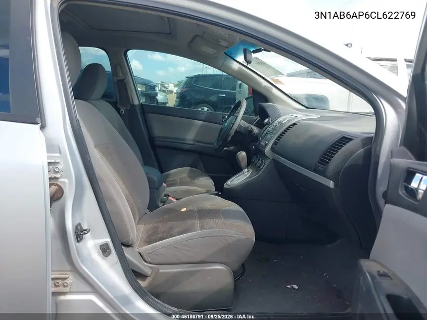 2012 NISSAN SENTRA VIN 3N1AB6AP6CL622769 — фото 5