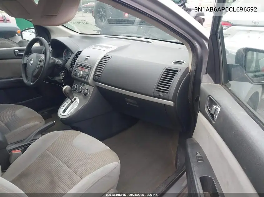 2012 NISSAN SENTRA VIN 3N1AB6AP0CL696592 — фото 5