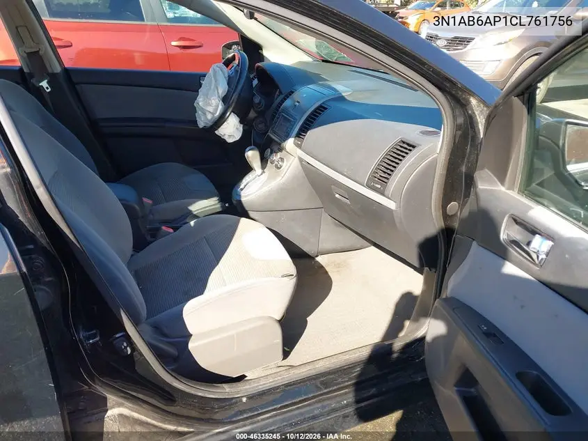 2012 NISSAN SENTRA VIN 3N1AB6AP1CL761756 — фото 5