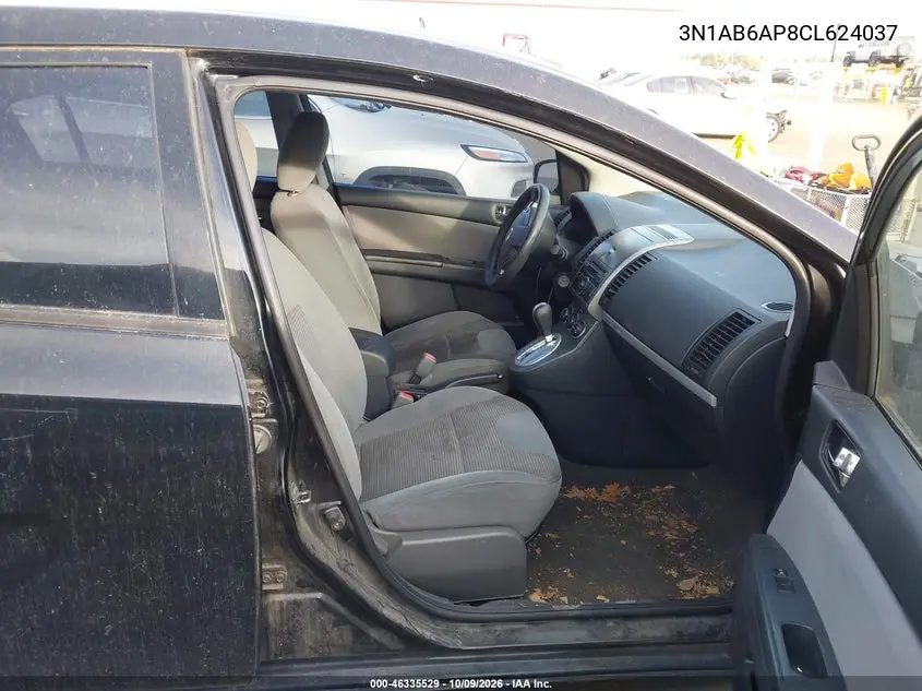 2012 NISSAN SENTRA VIN 3N1AB6AP8CL624037 — фото 5