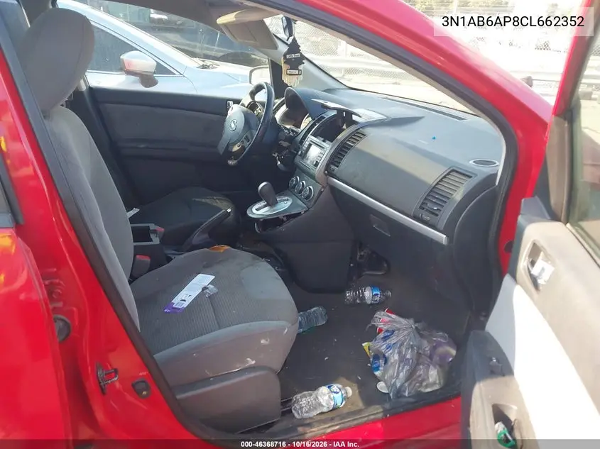 2012 NISSAN SENTRA VIN 3N1AB6AP8CL662352 — фото 5