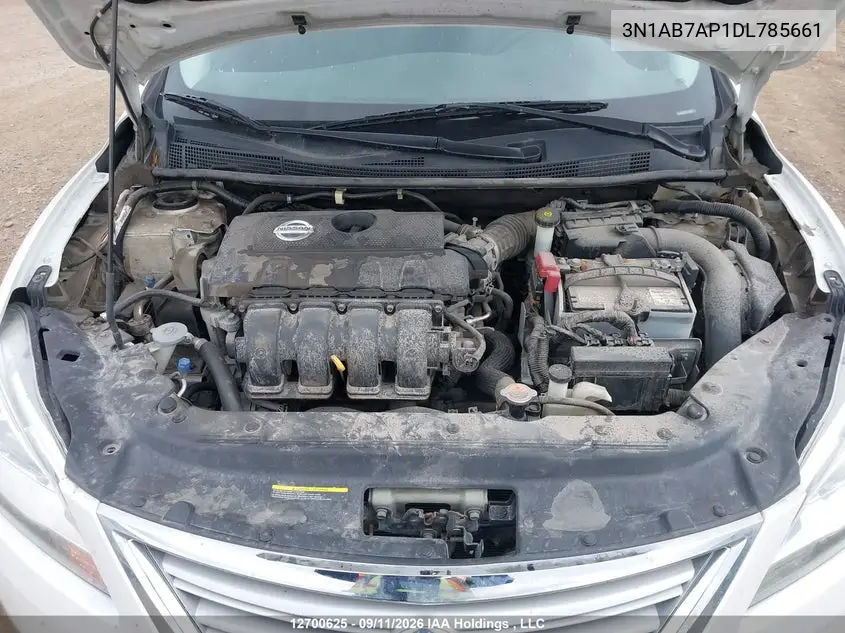 2013 NISSAN SENTRA VIN 3N1AB7AP1DL785661 — фото 10