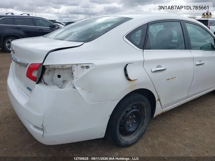 2013 NISSAN SENTRA VIN 3N1AB7AP1DL785661 — фото 6