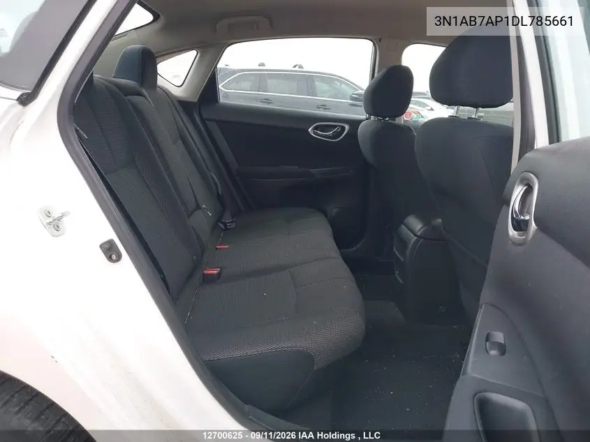 2013 NISSAN SENTRA VIN 3N1AB7AP1DL785661 — фото 8
