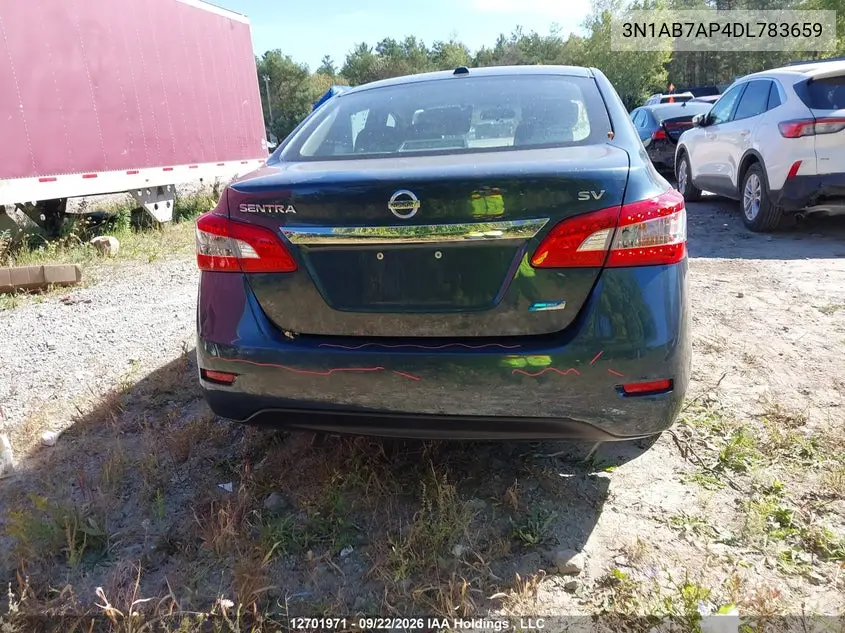 2013 NISSAN SENTRA VIN 3N1AB7AP4DL783659 — фото 17