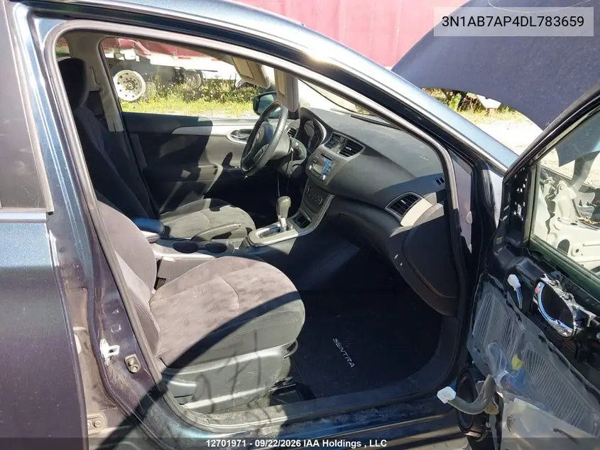 2013 NISSAN SENTRA VIN 3N1AB7AP4DL783659 — фото 5