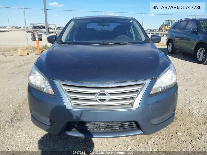 2013 NISSAN SENTRA VIN 3N1AB7AP6DL747780 — фото 12