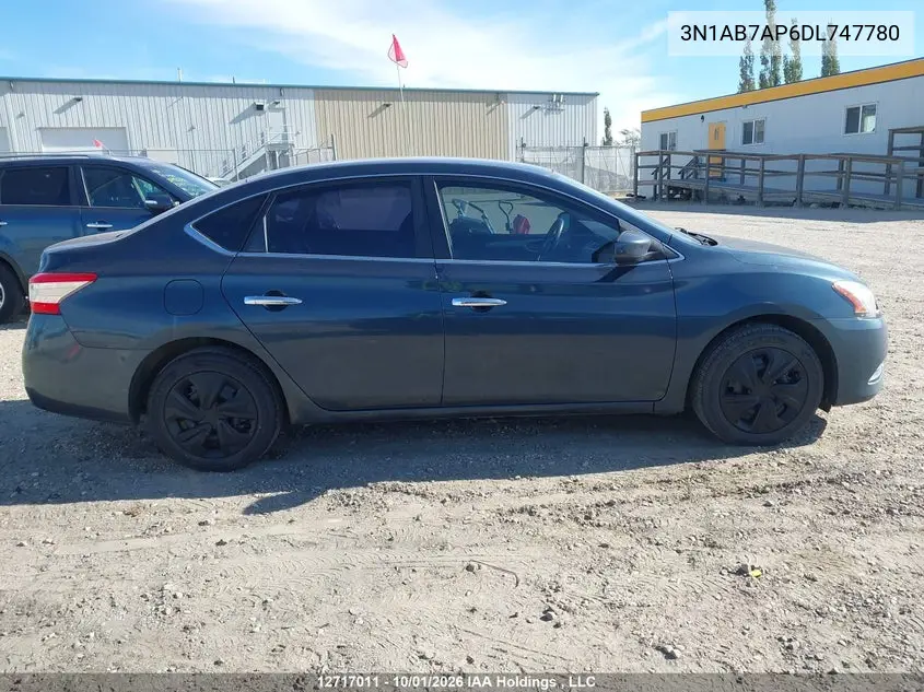 2013 NISSAN SENTRA VIN 3N1AB7AP6DL747780 — фото 13