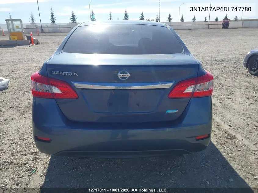2013 NISSAN SENTRA VIN 3N1AB7AP6DL747780 — фото 16