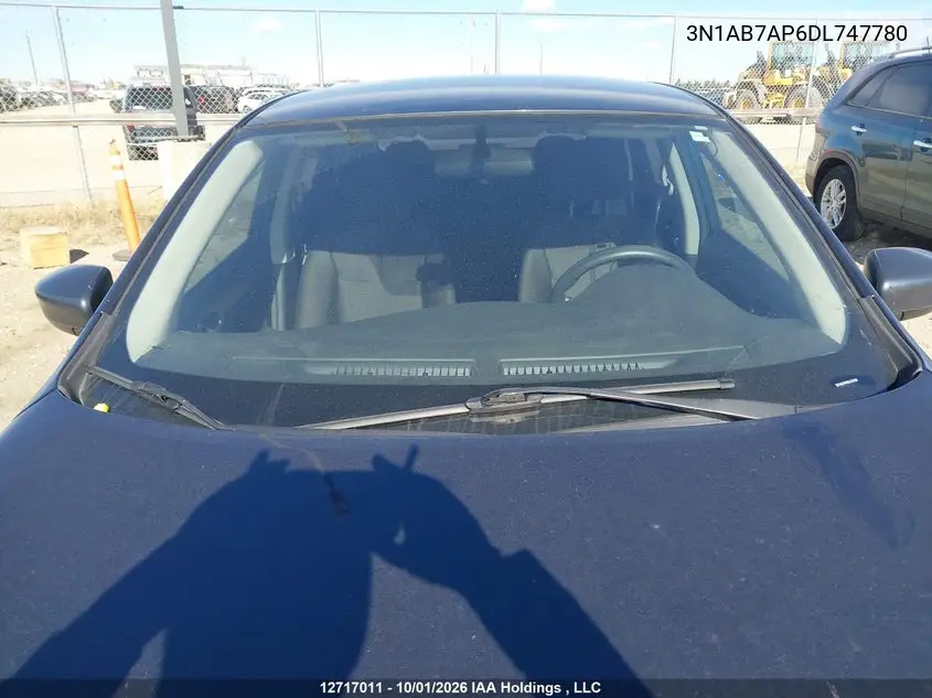 2013 NISSAN SENTRA VIN 3N1AB7AP6DL747780 — фото 17
