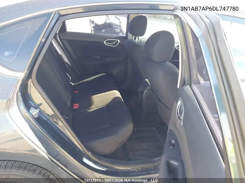 2013 NISSAN SENTRA VIN 3N1AB7AP6DL747780 — фото 8