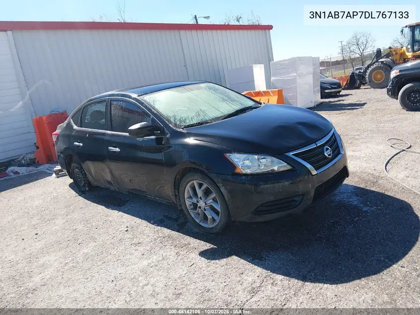 NISSAN SENTRA 2013, VIN 3N1AB7AP7DL767133