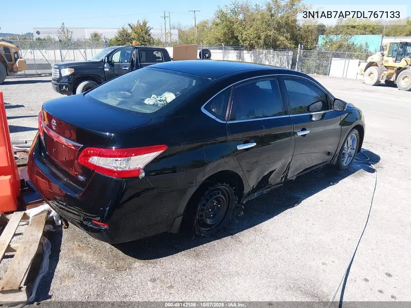 2013 NISSAN SENTRA VIN 3N1AB7AP7DL767133 — фото 4