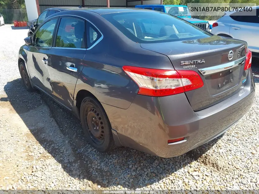 2013 NISSAN SENTRA VIN 3N1AB7AP8DL762460 — фото 3
