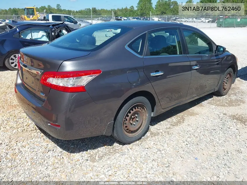 2013 NISSAN SENTRA VIN 3N1AB7AP8DL762460 — фото 4
