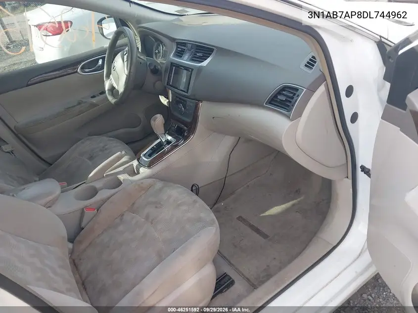 2013 NISSAN SENTRA VIN 3N1AB7AP8DL744962 — фото 5