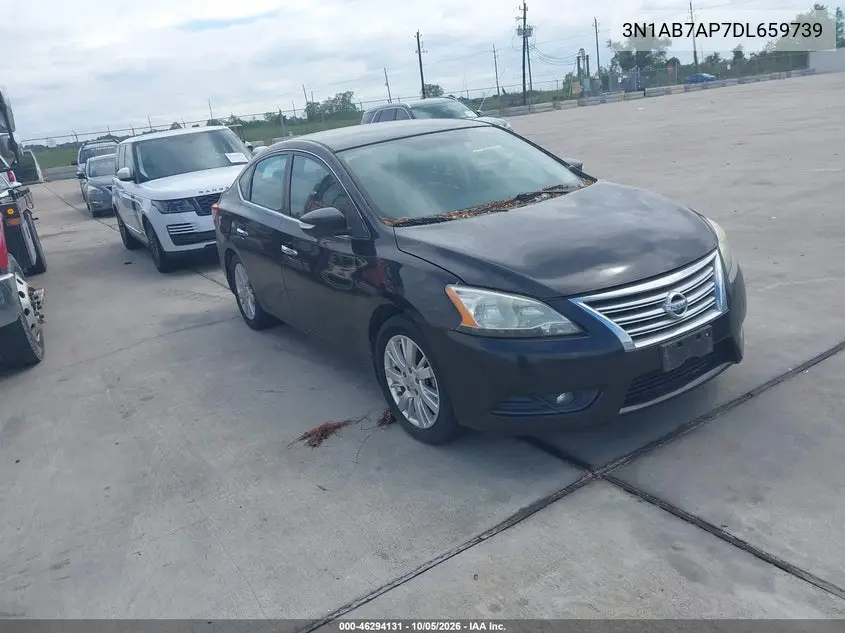 NISSAN SENTRA 2013, VIN 3N1AB7AP7DL659739