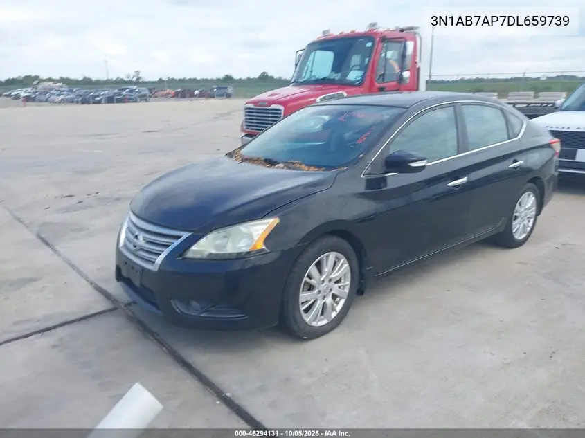 2013 NISSAN SENTRA VIN 3N1AB7AP7DL659739 — фото 2