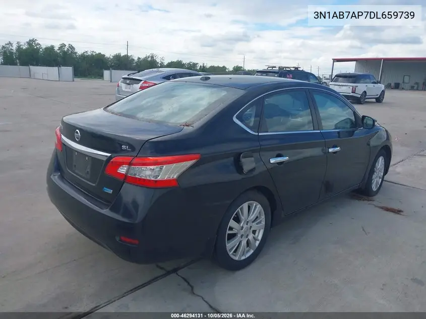 2013 NISSAN SENTRA VIN 3N1AB7AP7DL659739 — фото 4