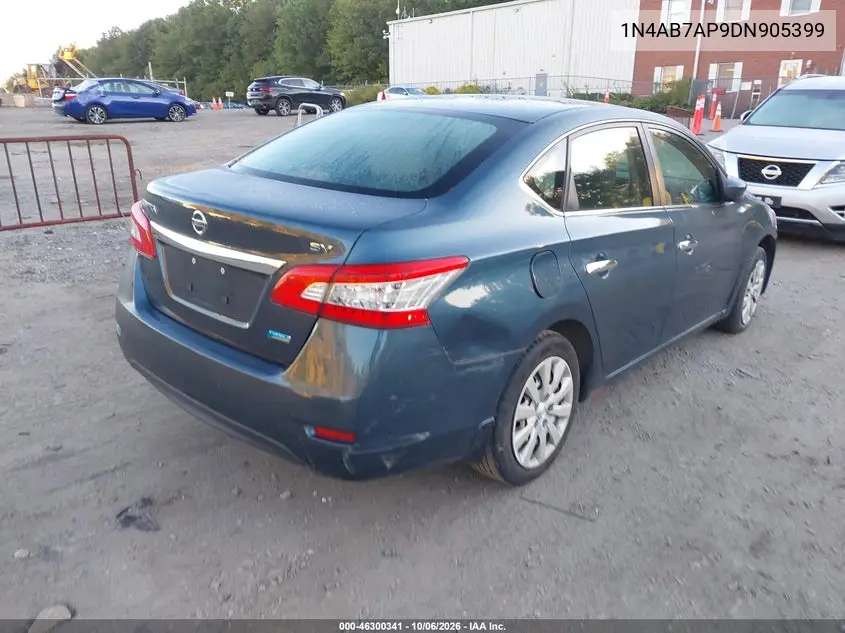 2013 NISSAN SENTRA VIN 1N4AB7AP9DN905399 — фото 5