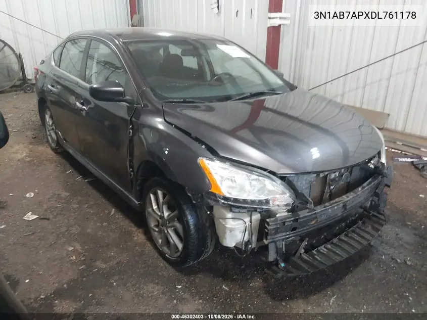 NISSAN SENTRA 2013, VIN 3N1AB7APXDL761178
