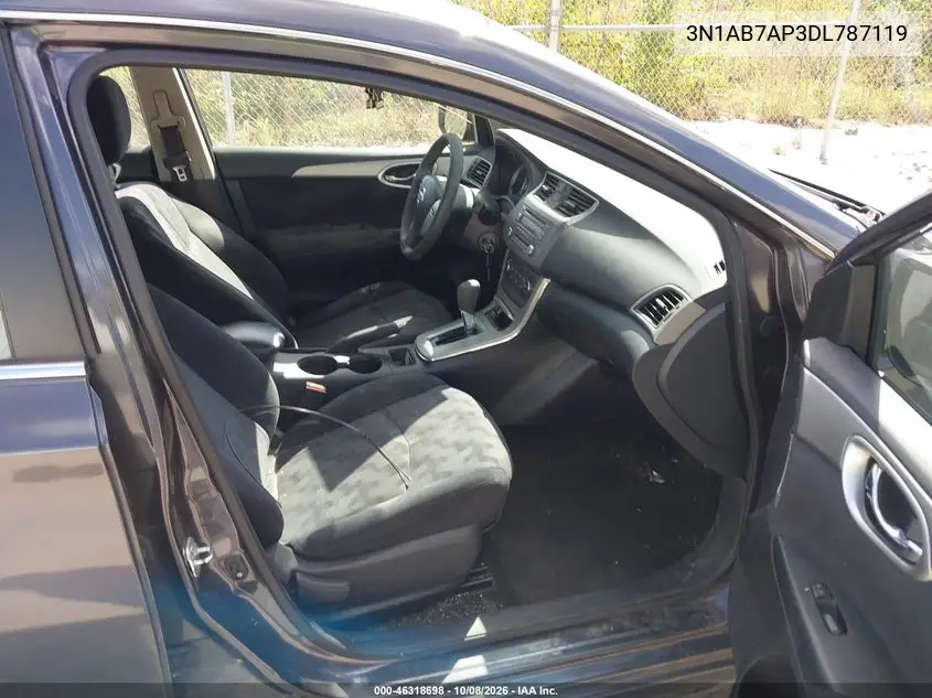 2013 NISSAN SENTRA VIN 3N1AB7AP3DL787119 — фото 5