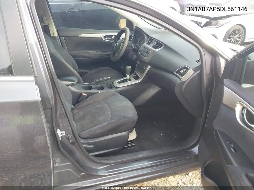 2013 NISSAN SENTRA VIN 3N1AB7AP5DL561146 — фото 5