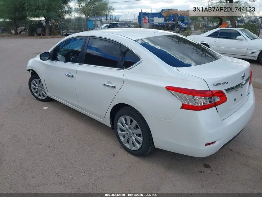 2013 NISSAN SENTRA VIN 3N1AB7AP2DL744133 — фото 3