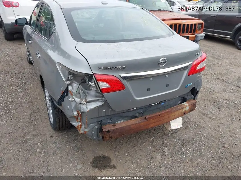 2013 NISSAN SENTRA VIN 3N1AB7AP9DL781387 — фото 6