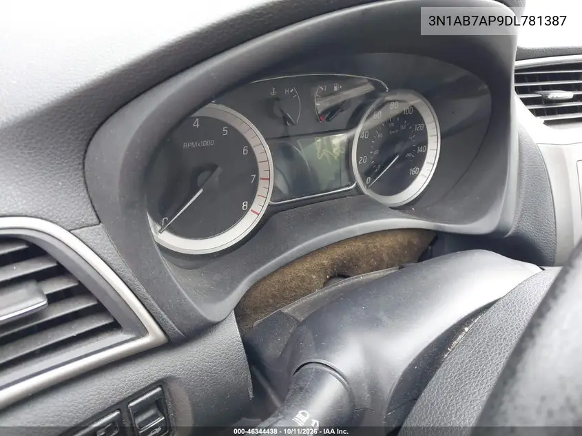 2013 NISSAN SENTRA VIN 3N1AB7AP9DL781387 — фото 7