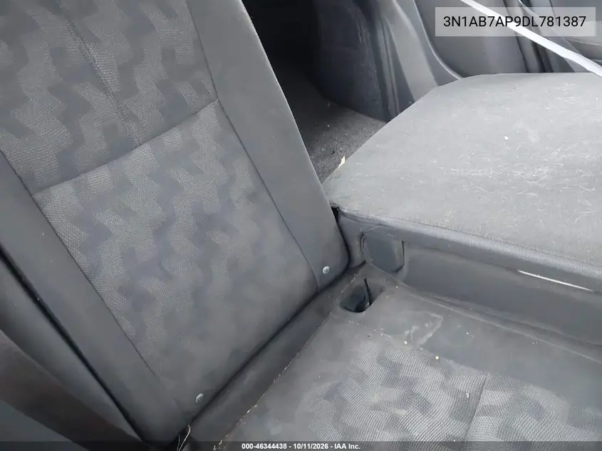 2013 NISSAN SENTRA VIN 3N1AB7AP9DL781387 — фото 8